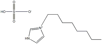 N-octyliMidazoliuM hydrogen sulfate Struktur