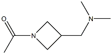 1-(3-((diMethylaMino)Methyl)azetidin-1-yl)ethanone Struktur