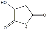 3-Hydroxy-pyrrolidine-2,5-dione Struktur