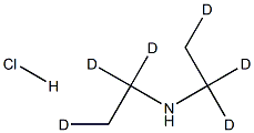 Diethyl--d6-aMine HCl Struktur