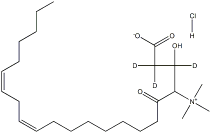 Linoleoyl-L-carnitine-d3 HCl Struktur