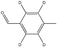 p-Tolualdehyde--d4 Struktur