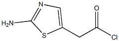 2-(2-aMinothiazol-5-yl)acetyl chloride Struktur