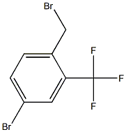 4-broMo-2-trifluoroMethylbenzyl broMide Struktur