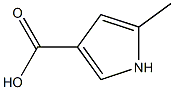 5-Methyl-1H-pyrrole-3-carboxylic acid Struktur