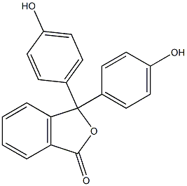 Phenolphthalein TS, (U.S.P. Test Solution) Struktur