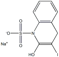 SodiuM Iodohydroxyquinolinesulfonate TS, (U.S.P. Test Solution) Struktur