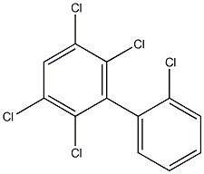 2.2'.3.5.6-Pentachlorobiphenyl Solution Struktur