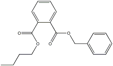 Butyl benzyl phthalate 5000 μg/mL in Methanol Struktur