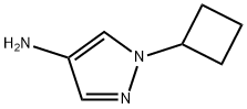 1-Cyclobutyl-1H-pyrazol-4-ylaMine Struktur