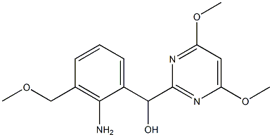 (2-aMino-3-(MethoxyMethyl)phenyl)(4,6-diMethoxypyriMidin-2-yl)Methanol Struktur