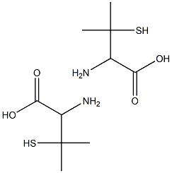 DL-PenicillaMine DL-PenicillaMine Struktur