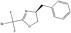 (S)-4-Benzyl-2-(broModifluoroMethyl)-4,5-dihydrooxazole Struktur