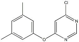 4-(3,5-diMethylphenoxy)-6-chloropyriMidine Struktur