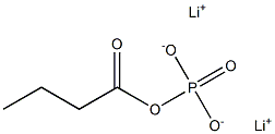 Butanoyl Phosphate DilithiuM Salt Struktur