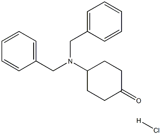 4-(DibenzylaMino)cyclohexanone hydrochloride Struktur