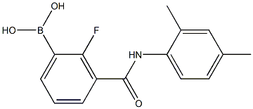 3-(2,4-DiMethylphenylcarbaMoyl)-2-fluorobenzeneboronic acid, 97%