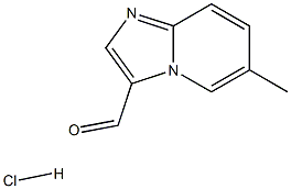 6-Methyl-iMidazo[1,2-a]pyridine-3-carbaldehyde hydrochloride Struktur