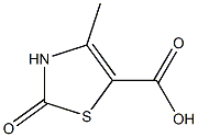 4-Methyl-2-oxo-2,3-dihydro-thiazole-5-carboxylic acid Struktur