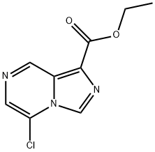 ETHYL 5-CHLOROIMIDAZO[1,5-A]PYRAZINE-1-CARBOXYLATE Struktur