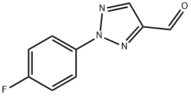 2-(4-FLUOROPHENYL)-4-FORMYL-[1,2,3]TRIAZOLE Struktur