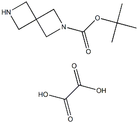 2-Boc-2,6-diazaspiro[3.3]heptane oxalate Struktur