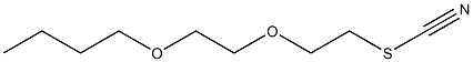 2-[2-Butoxyethoxy]ethyl thiocyanate Solution Struktur