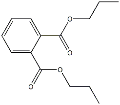 Di-n-propyl phthalate Solution Struktur