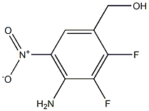 (4-aMino-2,3-difluoro-5-nitrophenyl)Methanol Struktur