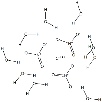 Chromium nitrate nonahydrate, 99.999% Struktur