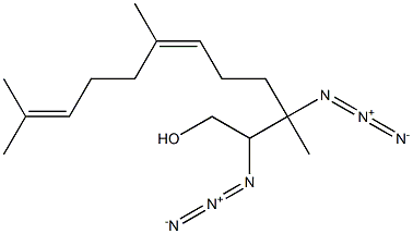 Farnesyl Alcohol Azide Struktur