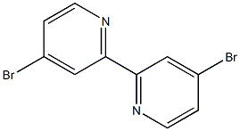 4-broMo-2-(4-broMopyridin-2-yl)pyridine Struktur