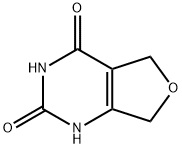 1H,2H,3H,4H,5H,7H-FURO[3,4-D]PYRIMIDINE-2,4-DIONE Struktur