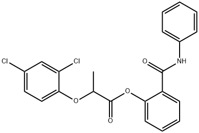 2-(PhenylcarbaMoyl)phenyl 2-(2,4-Dichlorophenoxy)propanoate Struktur