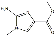 2-AMino-1-Methyl-1H-iMidazole-4-carboxylicacidMethylester Struktur