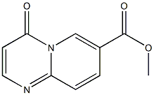 4-Oxo-4H-pyrido[1,2-a]pyriMidine-7-carboxylic acid Methyl ester Struktur