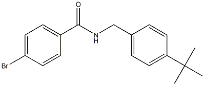 4-BroMo-N-(4-tert-butylbenzyl)benzaMide, 97% Struktur