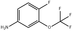 4-Fluoro-3-(trifluoroMethoxy)aniline, 97% Struktur