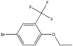 1-BroMo-4-ethoxy-3-(trifluoroMethyl)benzene, 97% Struktur