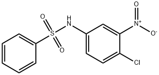 N-(4-Chloro-3-nitrophenyl)benzenesulfonaMide, 97% Struktur