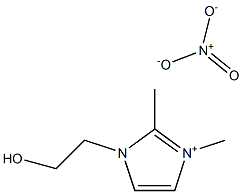 1-(2'-hydroxylethyl)-2,3-diMethyliMidazoliuM nitrate Struktur