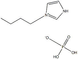 N-butyliMidazoliuM dihydrogen phosphate Struktur