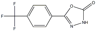 5-(4-(trifluoroMethyl)phenyl)-1,3,4-oxadiazol-2(3H)-one Struktur