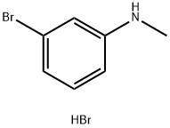 3-bromo-N-toluidine HBr Struktur