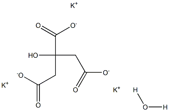 PotassiuM Citrate, Monohydrate, Crystal, Reagent Struktur