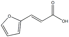 2-Furanacrylic acid Solution Struktur