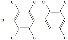 2.2'.3.3'.4.5.5'.6-Octachlorobiphenyl Solution Struktur