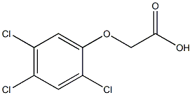 2.4.5-T  (ring-13C6) Solution Struktur