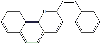 Dibenz(a,h)acridine Solution Struktur