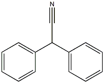 Diphenylacetonitrile Solution Struktur